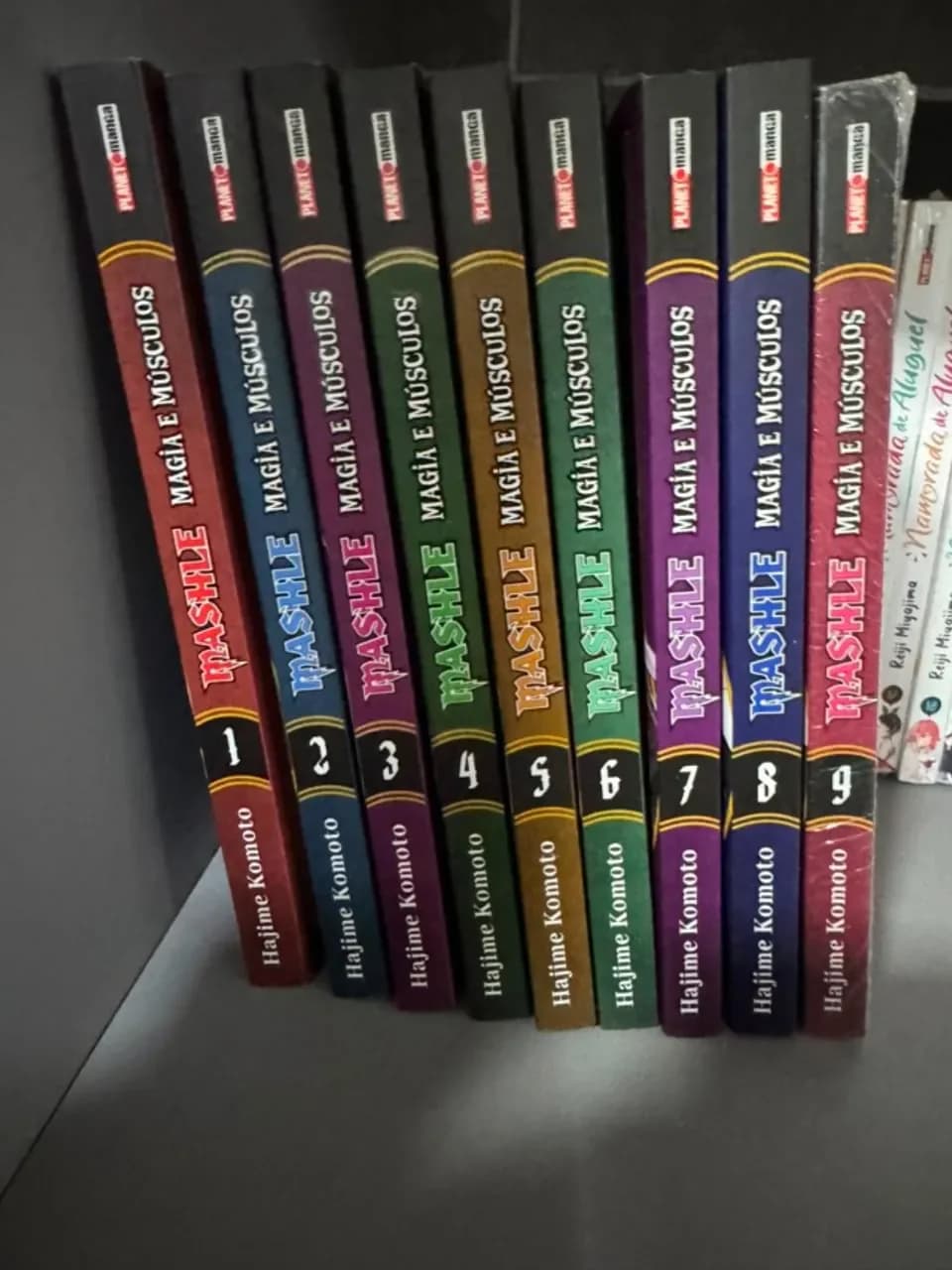 Mangá Mashle 1 ao 9