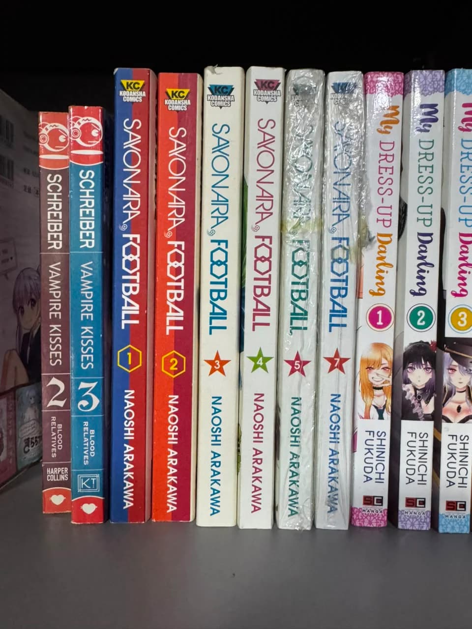 Mangá Sayonara Football 1 ao 5 + 7